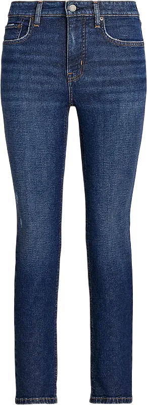 High-Rise Straight Ankle Jean