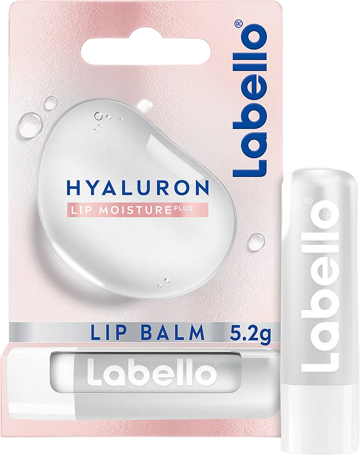 Läppbalsam Hyaluron Lip Moisture Plus Rose 5,2 g Labello