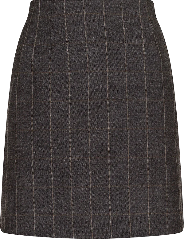 Helmine Soft Check Skirt