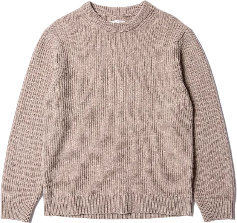 August Rib Wool Sweater