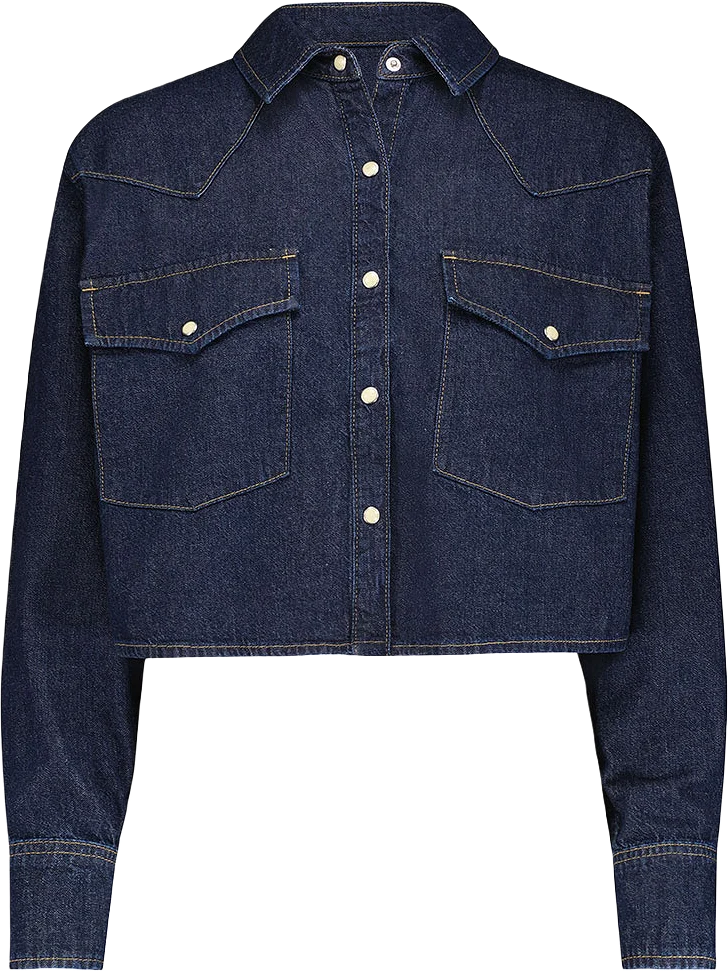 CROPPED WESTERN SHIRT