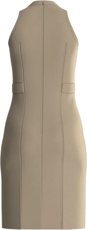 Es Sl Scuba Bodycon Dress