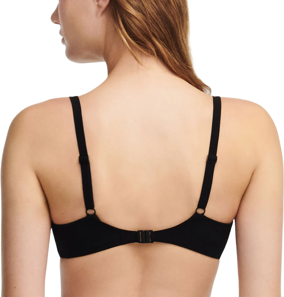 Emblem Covering Underwired Bra