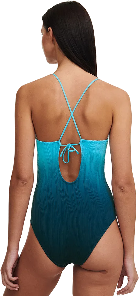 Pulp Swim Wirefree plunge t-shirt swimsuit