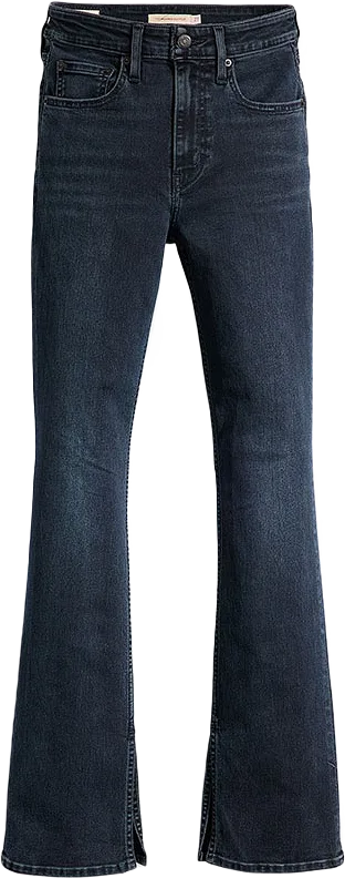 725 High Rise Slit Bootcut