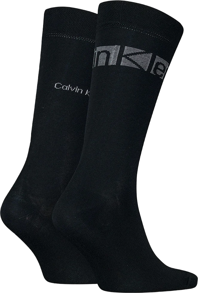 CK MEN SOCK 2P STRIPES