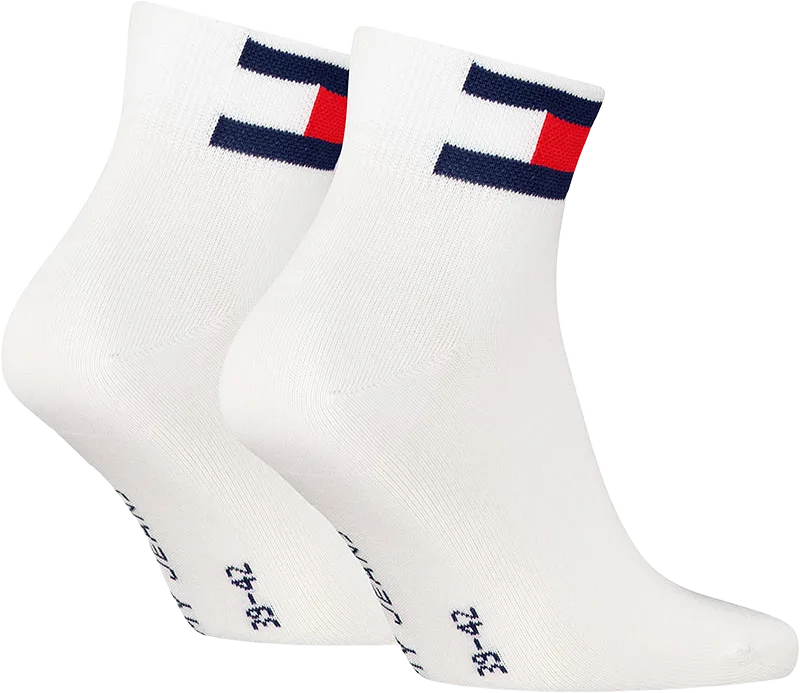 Tommy Hilfiger Unisex Quarter socks 2 pack