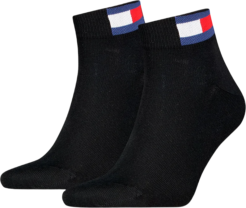 Tommy Hilfiger Unisex Quarter socks 2 pack