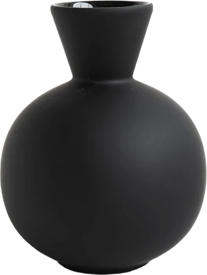 Trumpet Vase 16cm Black