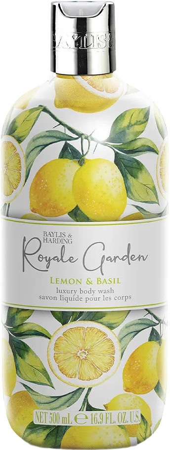 Royale Garden Lemon & Basil Body Wash