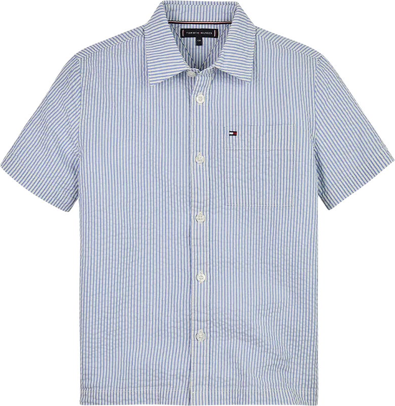 SEERSUCKER STRIPES SHIRT S/S