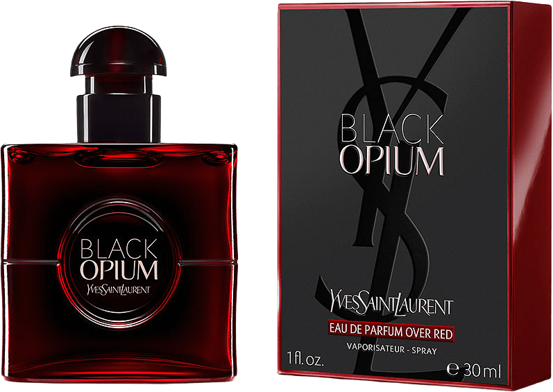 Black Opium Eau de Parfum Over Red