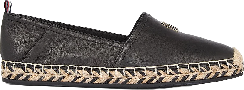 Th Leather Flat Espadrille