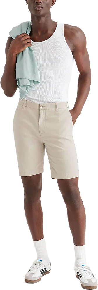 MODERN CHINO SHORT SAHARA KHAKI COTTON L