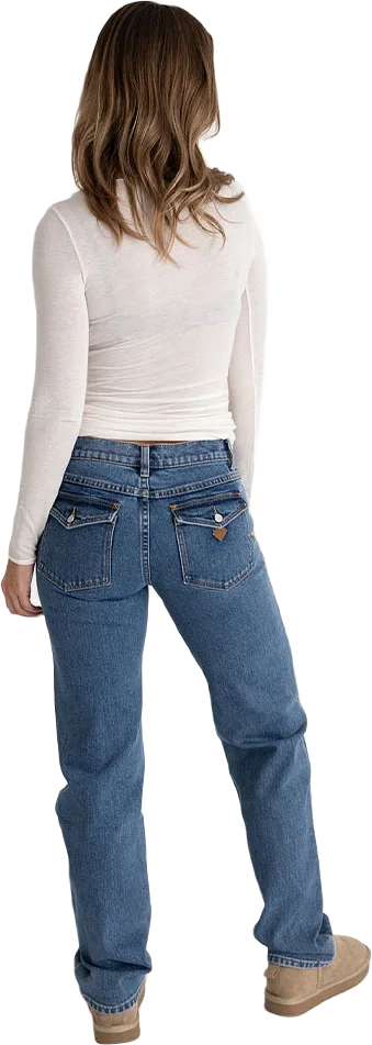 99 Low Straight Elena Jeans