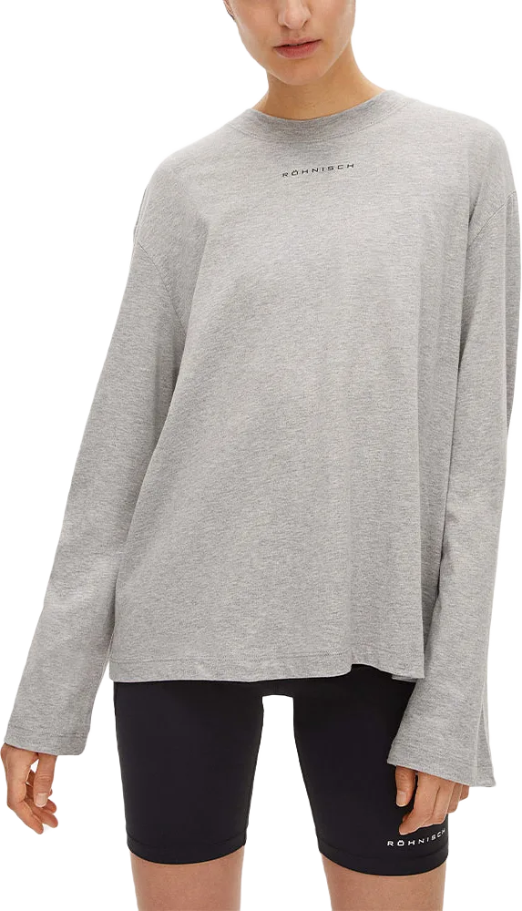 Cotton Melange Long Sleeve