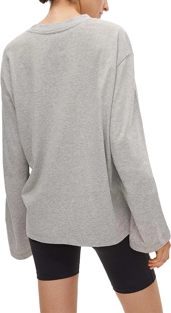 Cotton Melange Long Sleeve