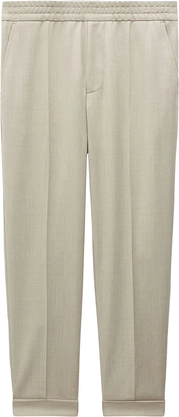 Terry Cropped Trousers