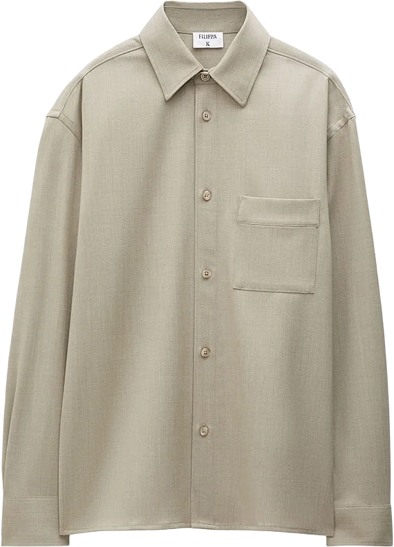 Wool Twill Shirt