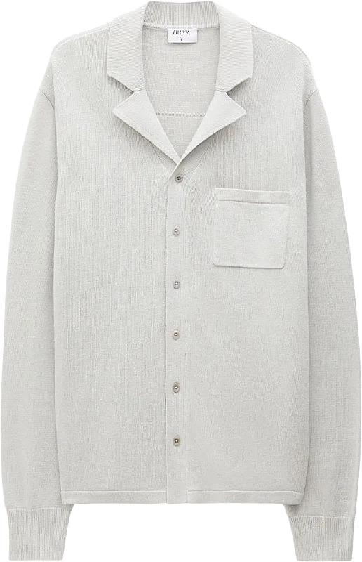 Cotton Linen Knitted Shirt