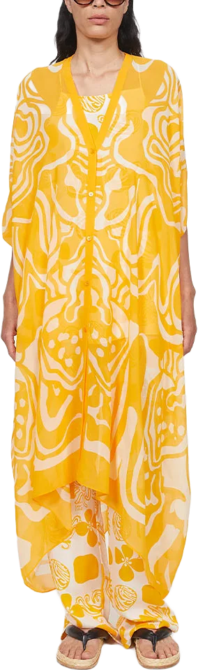 Agave Cosmic Bloom Caftan