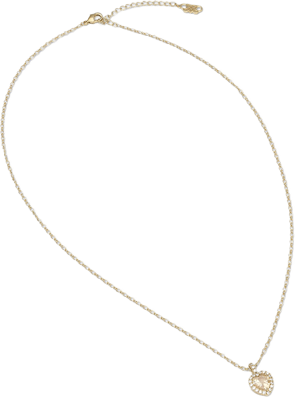 Delphine necklace - Light champagne