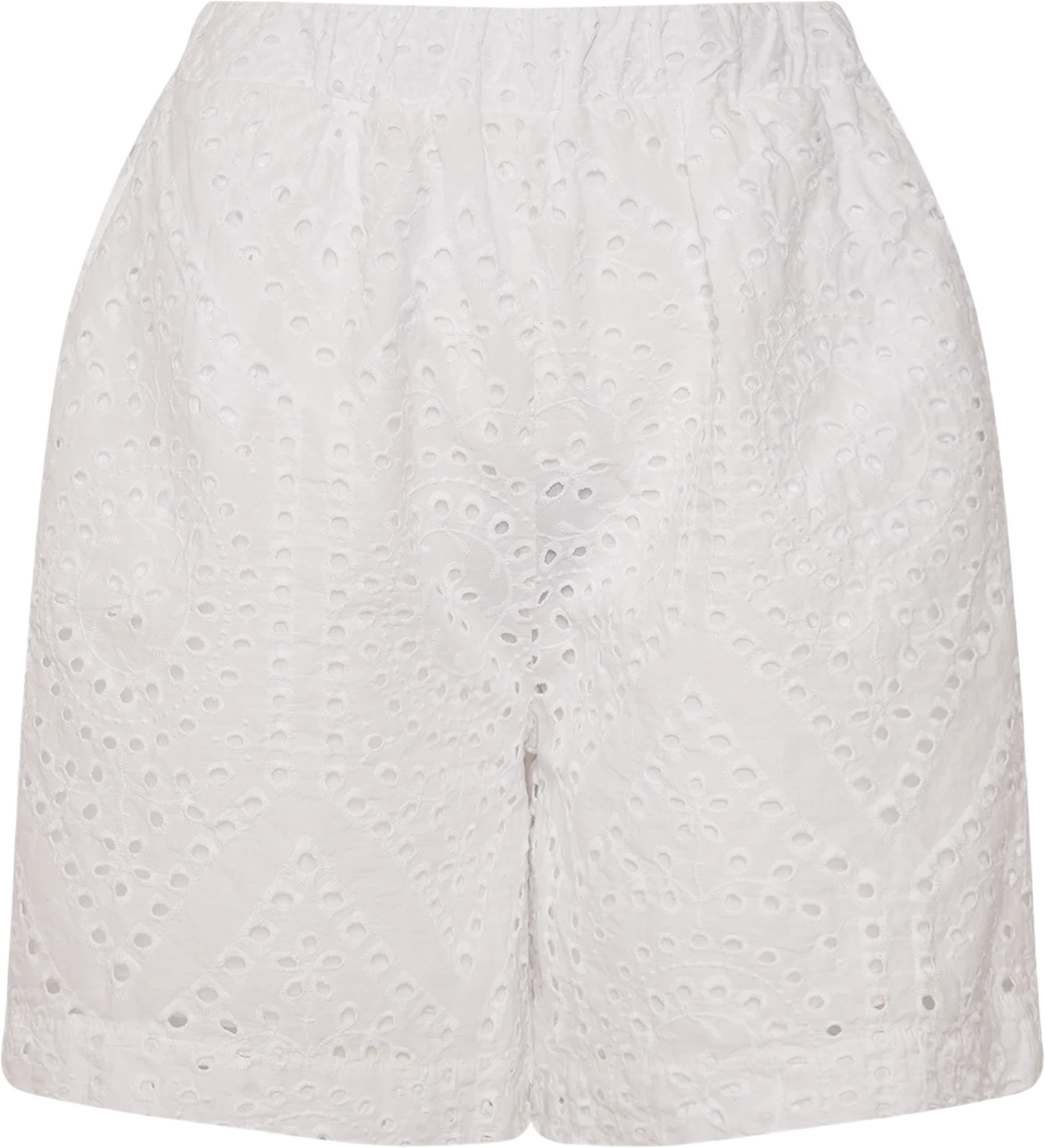 Dalia, Shorts, Cotton - White