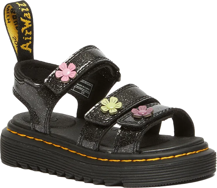 Klaire T SANDAL BLACK+MULTI