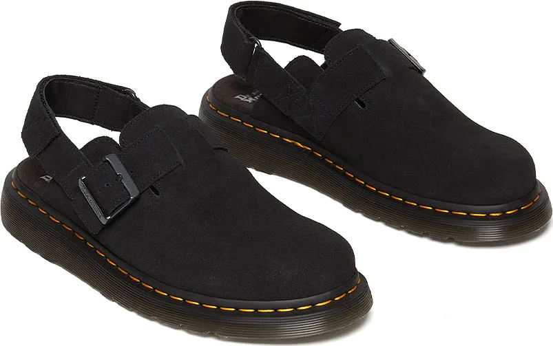 Jorge II Black Suede