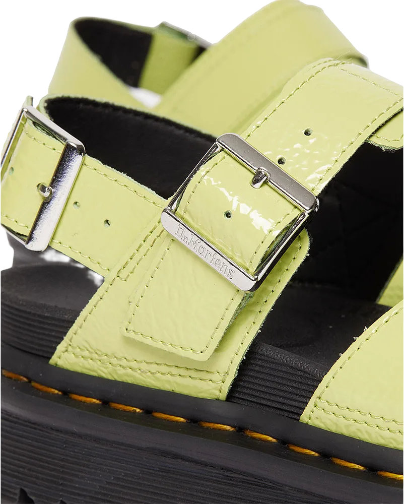 Voss II Lime Distressed patent