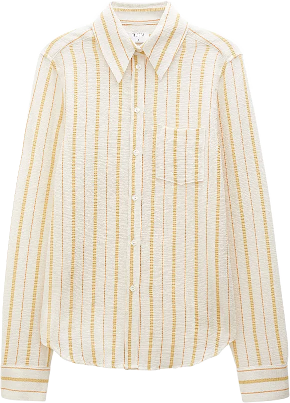 Seersucker Stripe Shirt