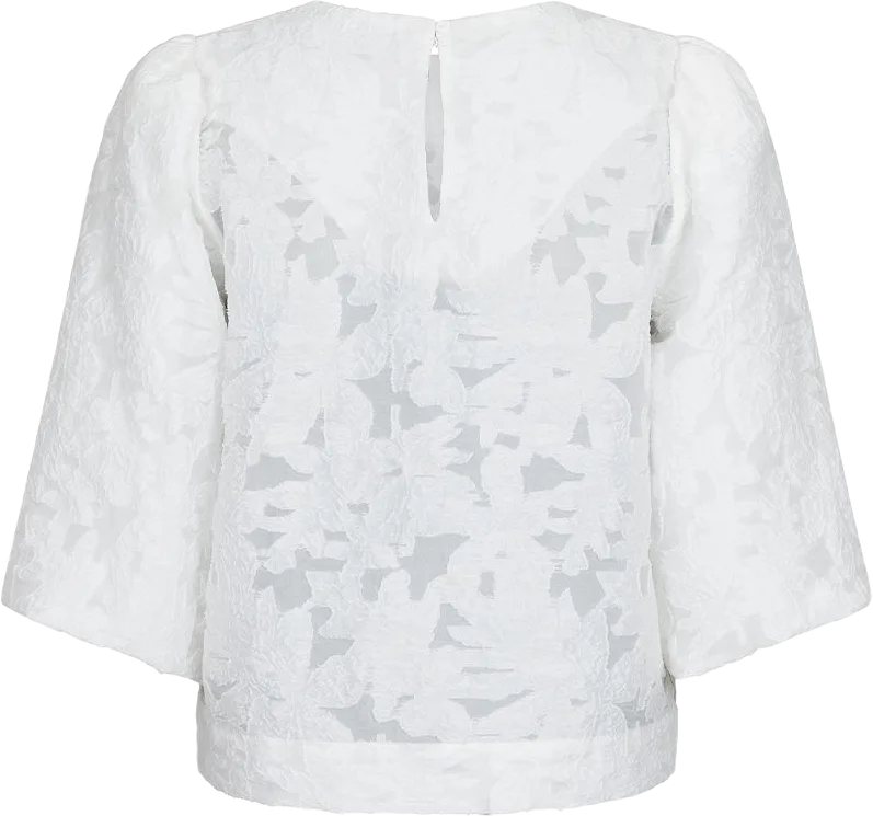 Lava Brocade Blouse