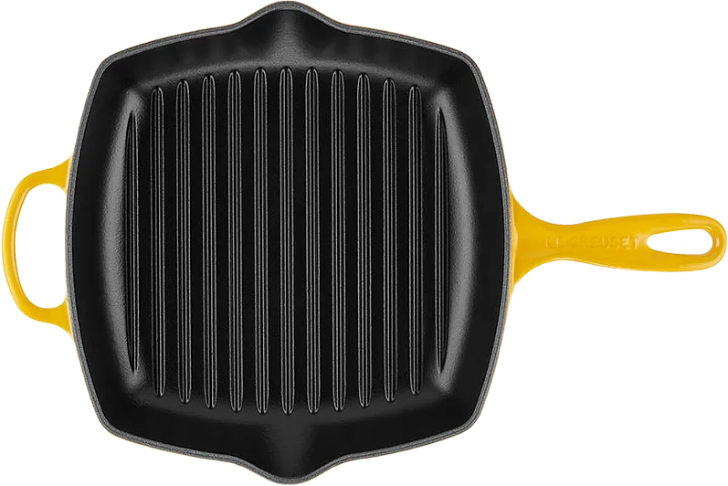 Kvadratisk grillpanna gjutjärn 26cm Nectar