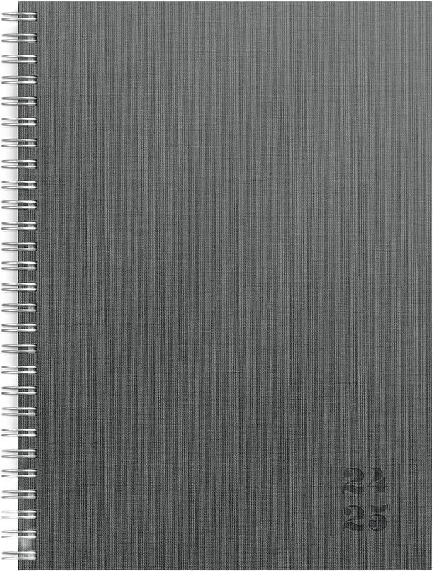 Kalender 24/25 Senator A5 Textile grå