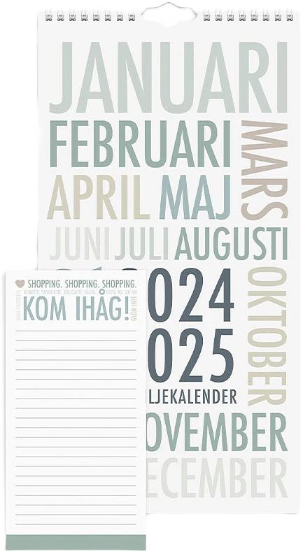 Familjekalender 24/25 TrendArt