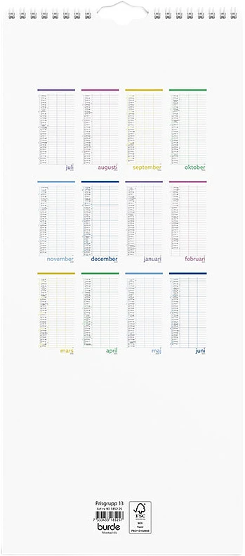 Familjekalender 24/25 Lilla