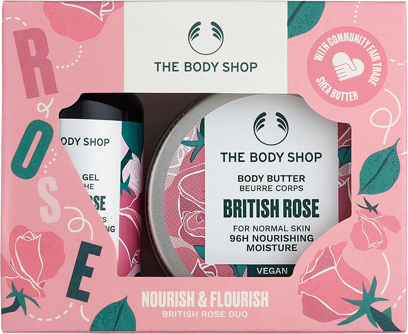 Nourish & Flourish British Rose Duo