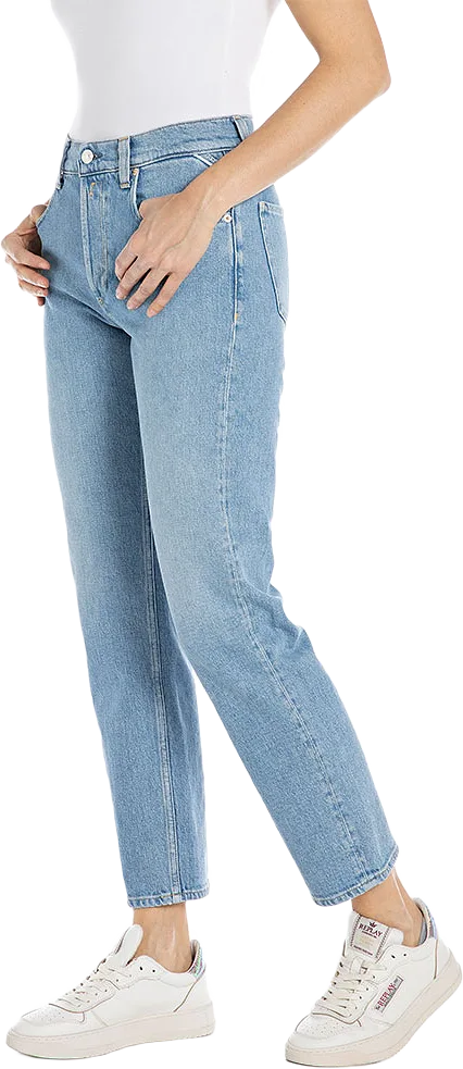 Maijke Straight Leg High Waist Jeans