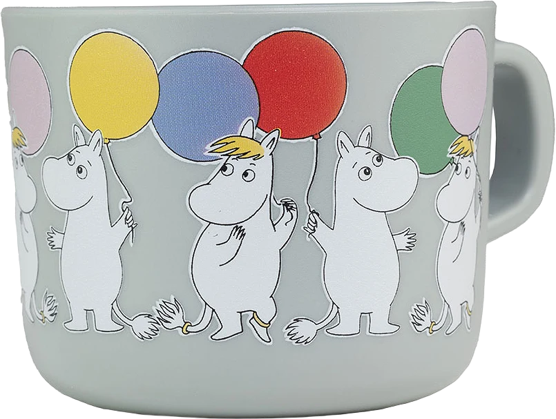 Mumin Festligheter, Mugg med handtag, ballong