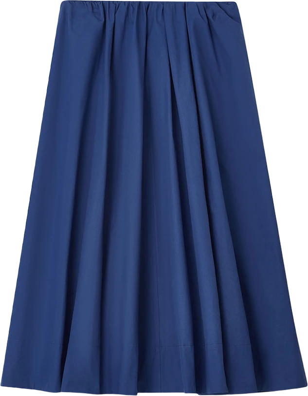 A-LINED MIDI SKIRT