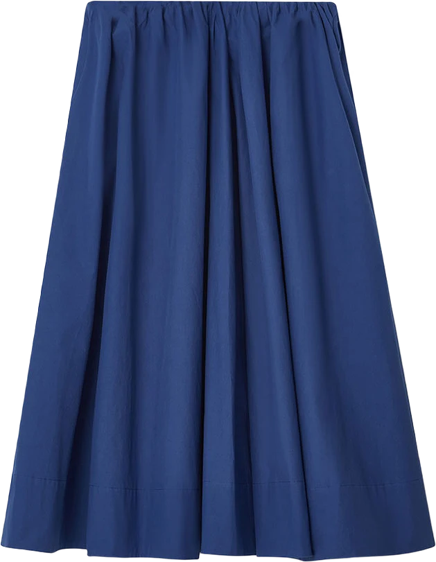 A-LINED MIDI SKIRT