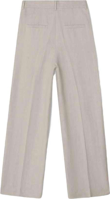 WIDE SUIT TROUSERS