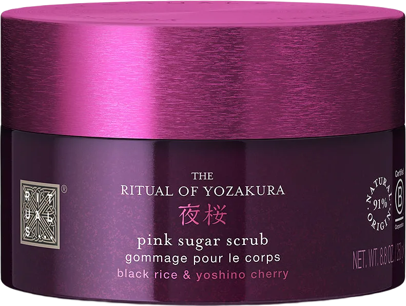 The Ritual of Yozakura Pink Sugar Scrub