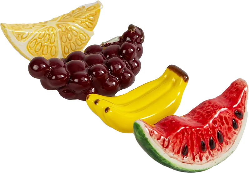 Pinnställ Fruits, 4-pack