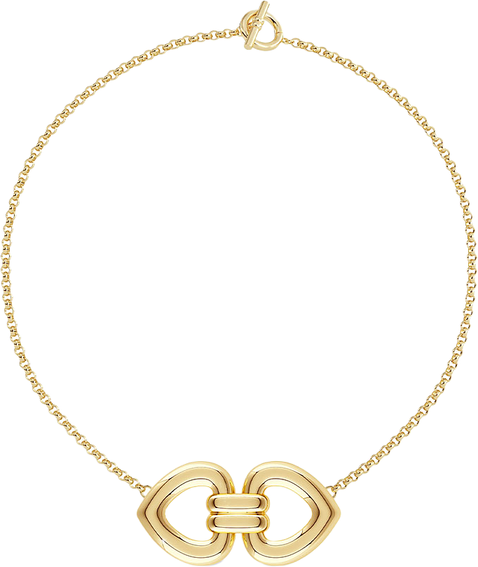 Beverly Necklace Duo Gold