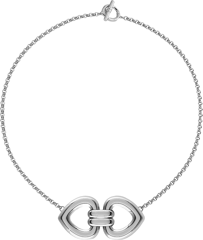 Beverly Necklace Duo Steel