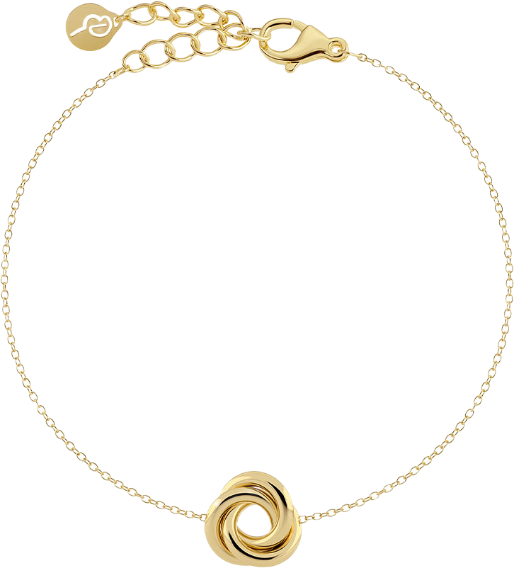 Sunset Orbit Bracelet Gold