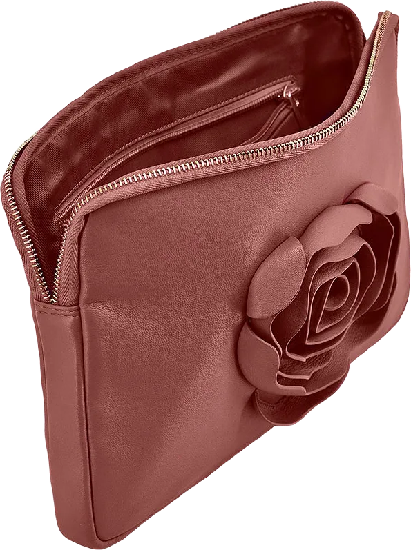 Clutch Rose Cozy W. Gold