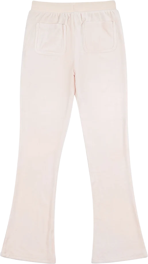 Trousers Diamante Velour Bootcut