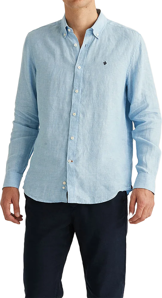 Douglas Linen Shirt-Classic Fit